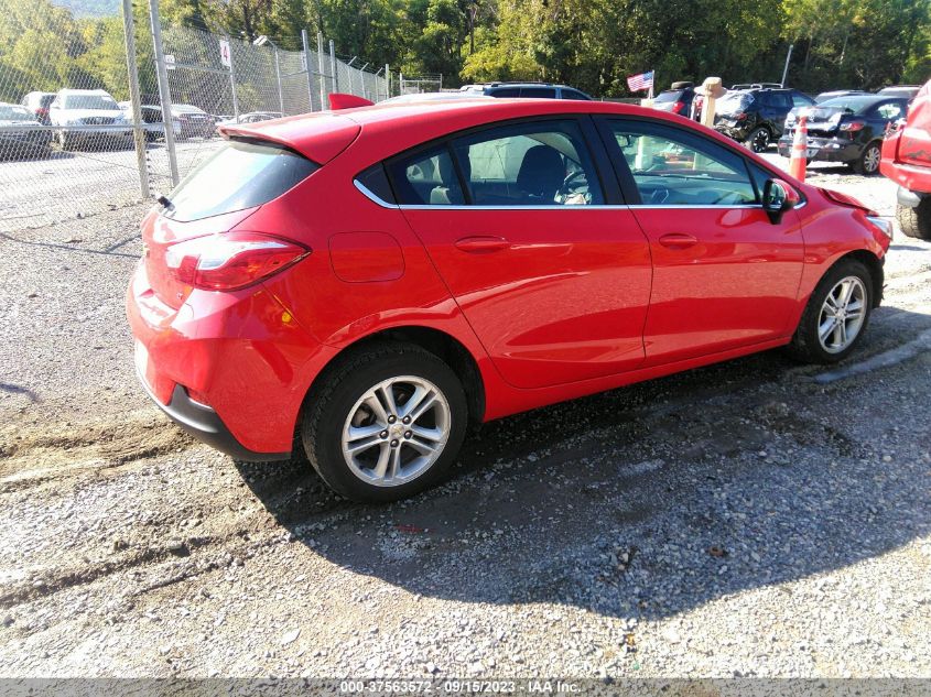2018 CHEVROLET CRUZE LT - 3G1BE6SM8JS610258