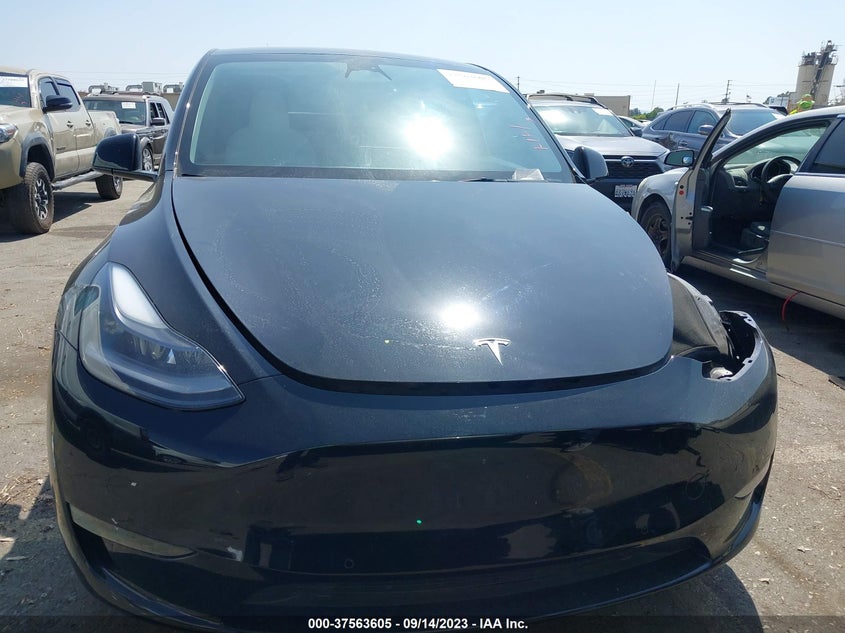 VIN 7SAYGDEF5NF574690 2022 TESLA MODEL Y PERFORMANCE