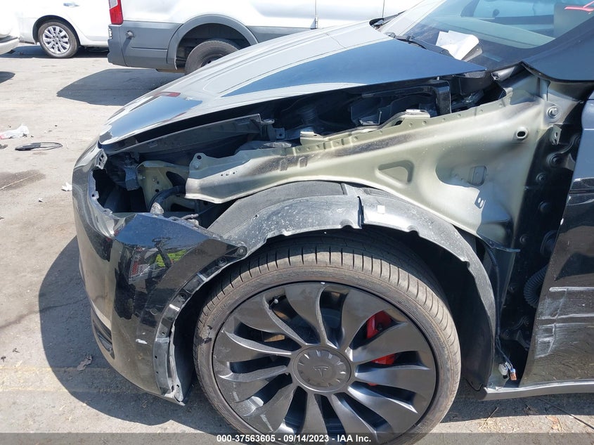 VIN 7SAYGDEF5NF574690 2022 TESLA MODEL Y PERFORMANCE