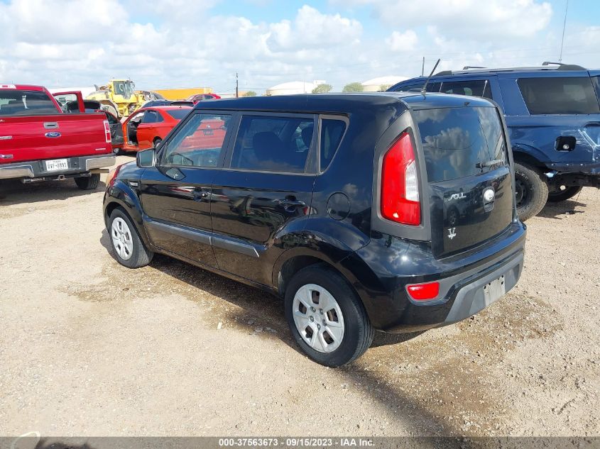 2013 KIA SOUL BASE - KNDJT2A51D7585492