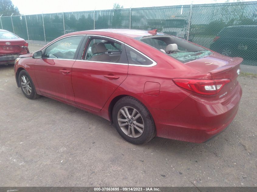 2017 HYUNDAI SONATA 2.4L - 5NPE24AF3HH582278