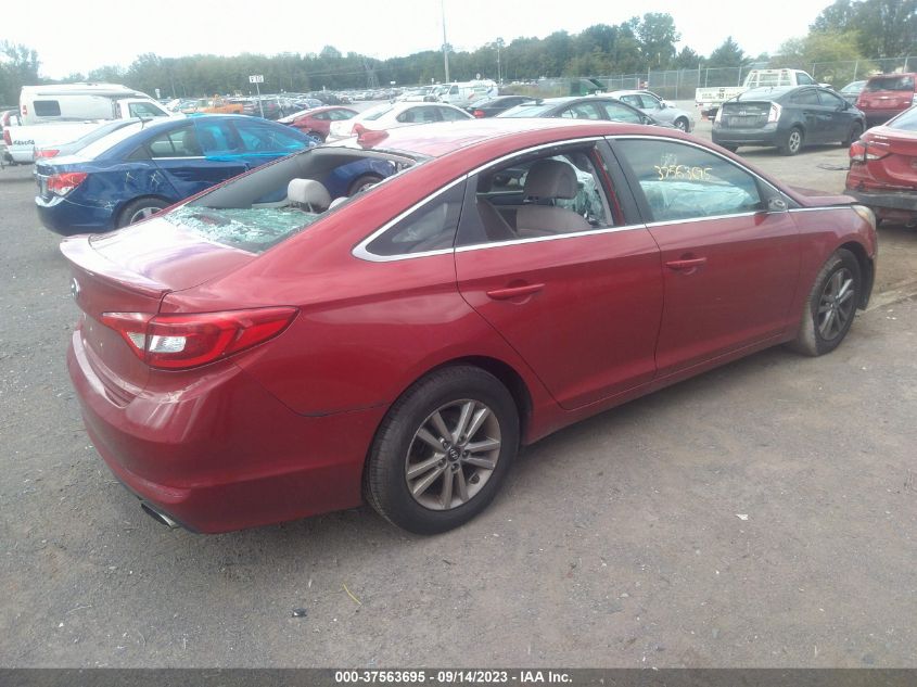 2017 HYUNDAI SONATA 2.4L - 5NPE24AF3HH582278