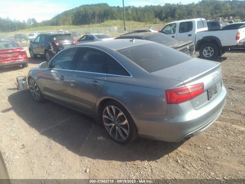 2013 AUDI A6 3.0T PREMIUM PLUS - WAUGGAFC5DN050707