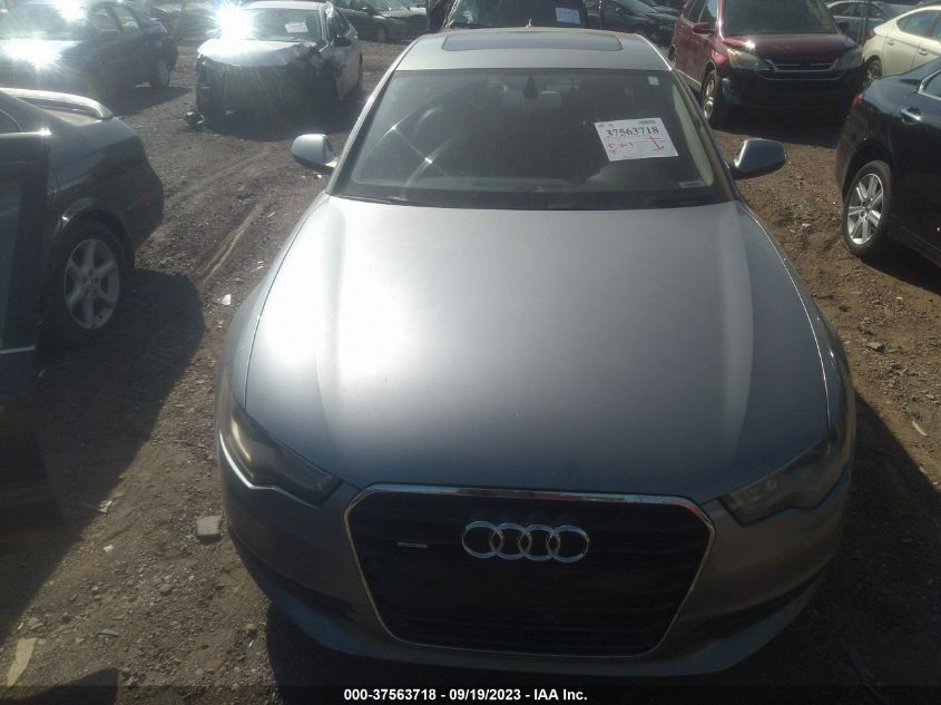 2013 AUDI A6 3.0T PREMIUM PLUS - WAUGGAFC5DN050707