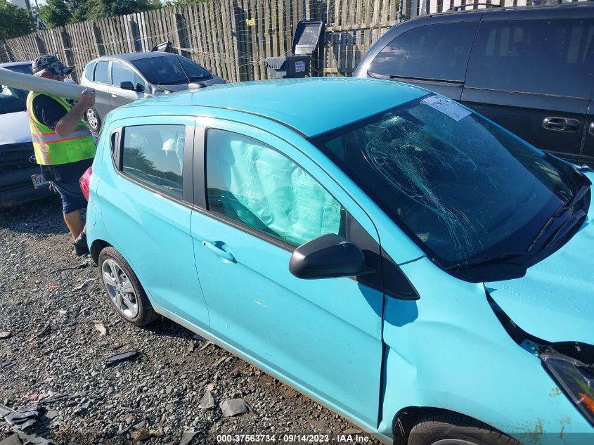VIN KL8CB6SA5MC708452 2021 CHEVROLET SPARK LS