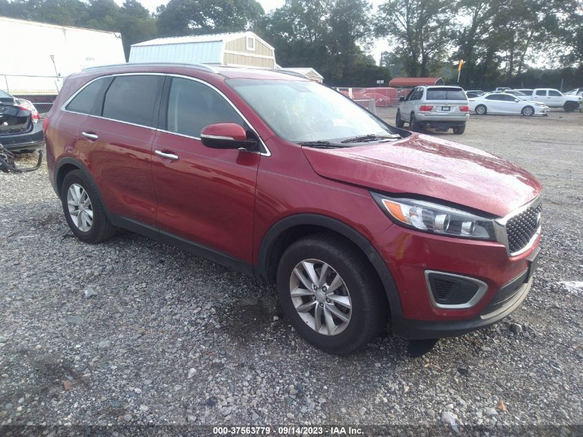 2016 KIA SORENTO LX - 5XYPG4A32GG098477