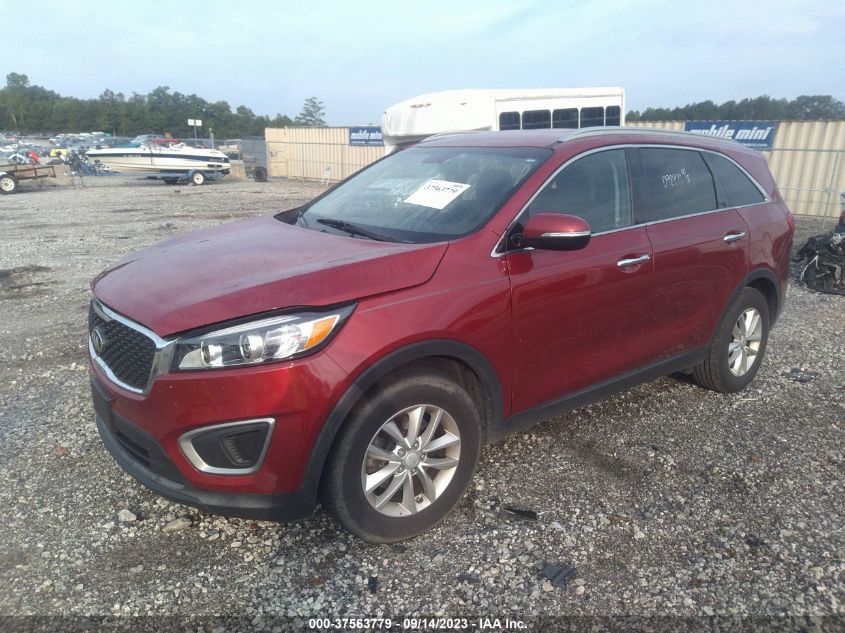 2016 KIA SORENTO LX - 5XYPG4A32GG098477