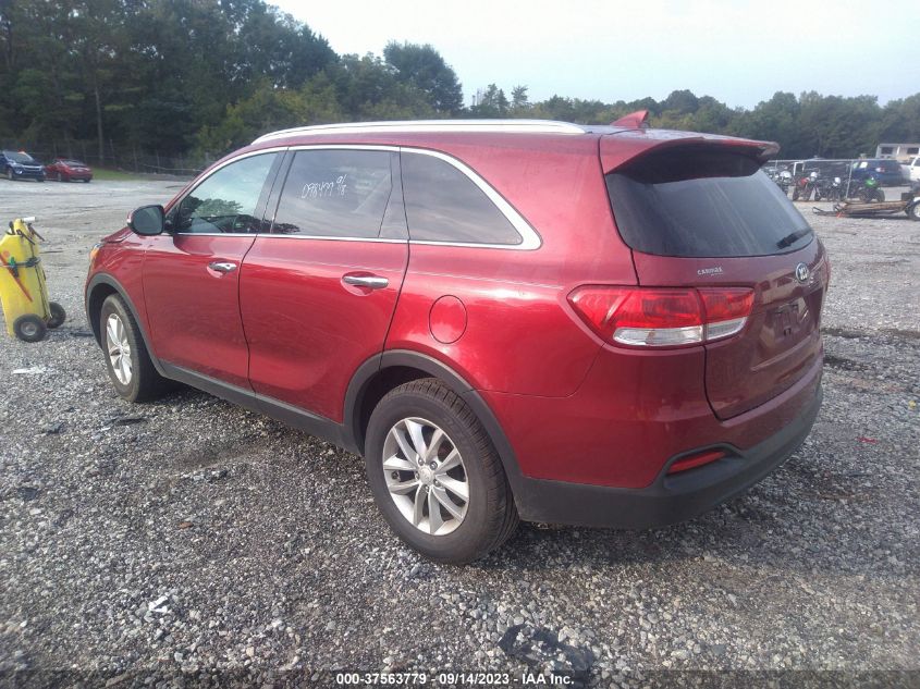 2016 KIA SORENTO LX - 5XYPG4A32GG098477