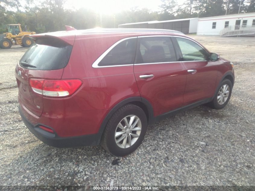 2016 KIA SORENTO LX - 5XYPG4A32GG098477