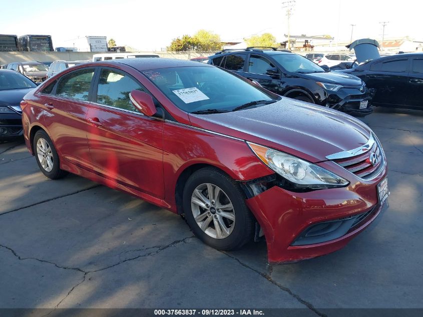 2014 HYUNDAI SONATA GLS - 5NPEB4AC9EH842278