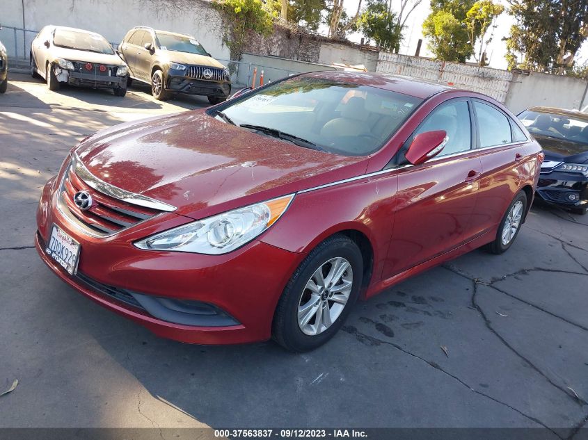 2014 HYUNDAI SONATA GLS - 5NPEB4AC9EH842278