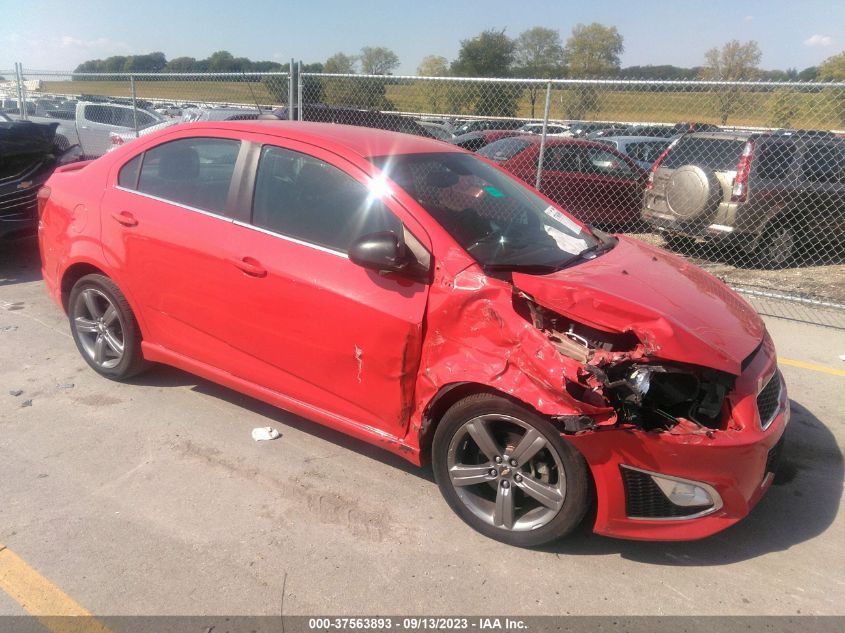 2015 CHEVROLET SONIC RS - 1G1JG5SB7F4143596