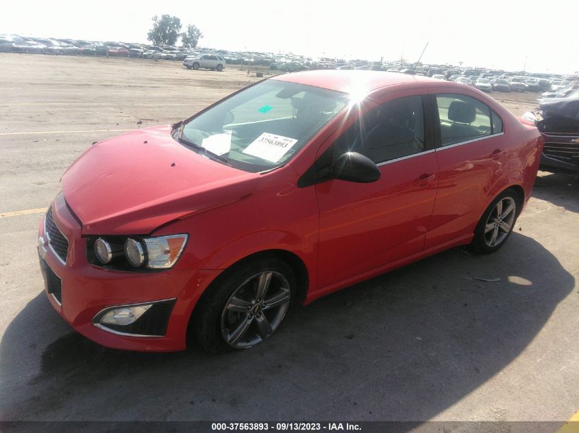 2015 CHEVROLET SONIC RS - 1G1JG5SB7F4143596
