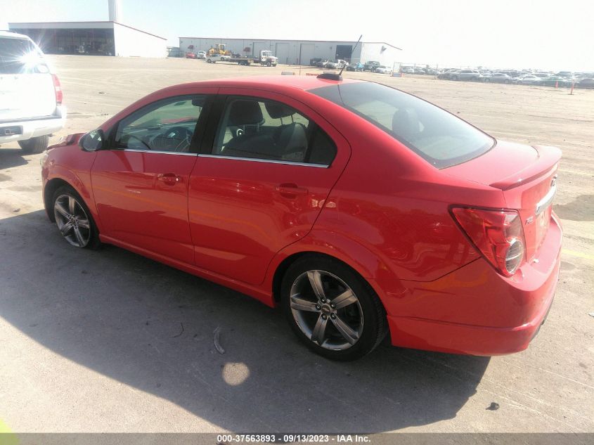 2015 CHEVROLET SONIC RS - 1G1JG5SB7F4143596
