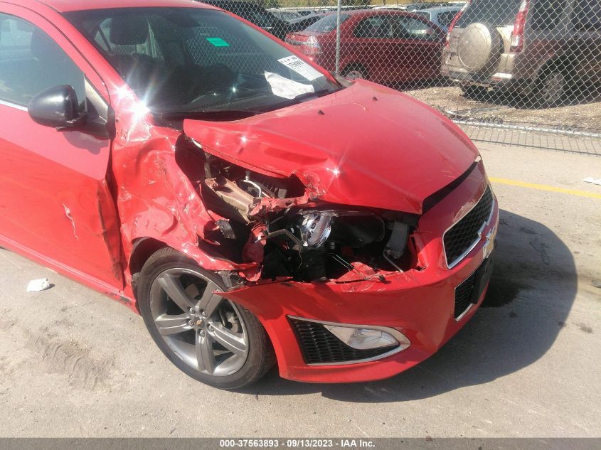 2015 CHEVROLET SONIC RS - 1G1JG5SB7F4143596