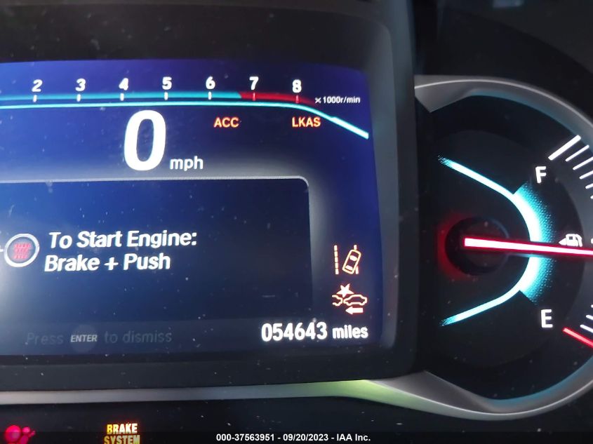 2019 HONDA PASSPORT SPORT - 5FNYF7H27KB001988