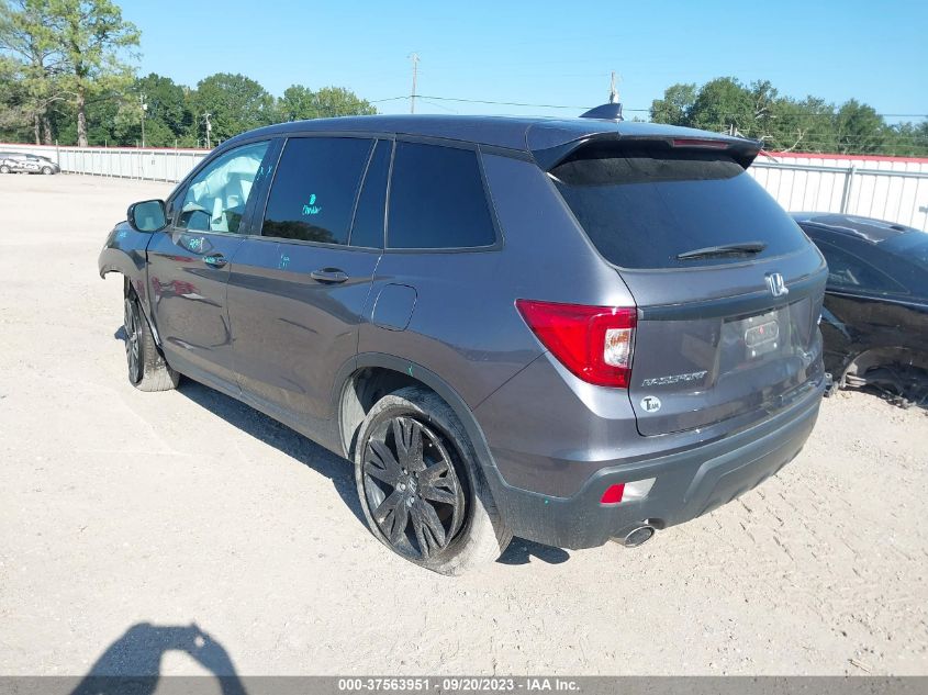 2019 HONDA PASSPORT SPORT - 5FNYF7H27KB001988
