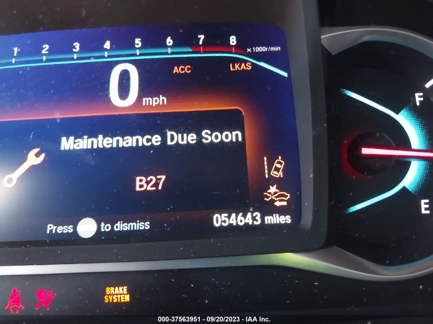 2019 HONDA PASSPORT SPORT - 5FNYF7H27KB001988