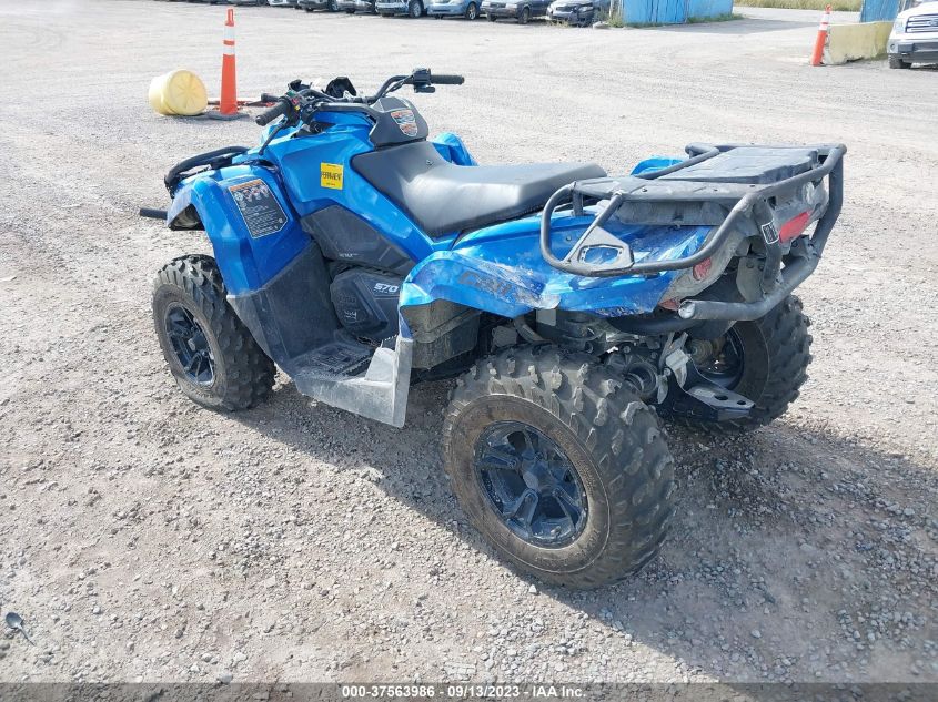 2022 CAN-AM OUTLANDER MAX XT 570 - 3JBLPAT40NJ001901