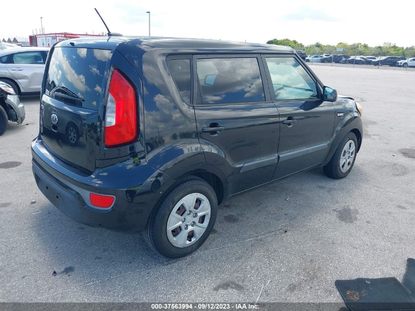 2013 KIA SOUL BASE - KNDJT2A50D7561006