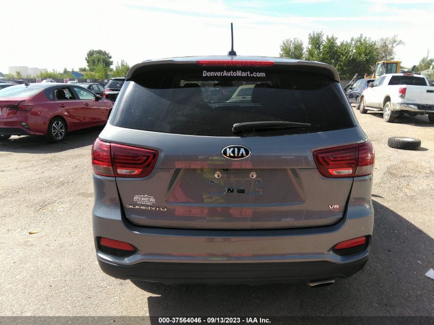 2020 KIA SORENTO LX V6 - 5XYPGDA57LG619172