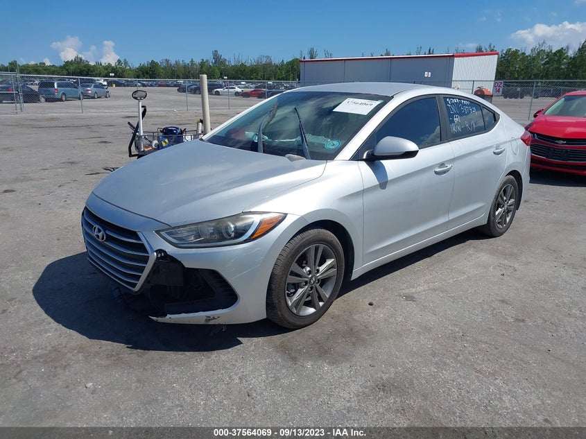 VIN 5NPD84LFXJH236709 2018 HYUNDAI ELANTRA SEL/VALUE/LIMITED