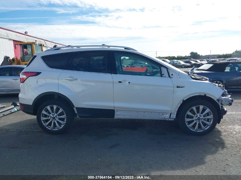 2017 FORD ESCAPE TITANIUM - 1FMCU9J96HUE16959