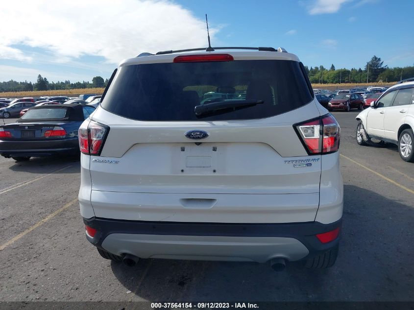 2017 FORD ESCAPE TITANIUM - 1FMCU9J96HUE16959
