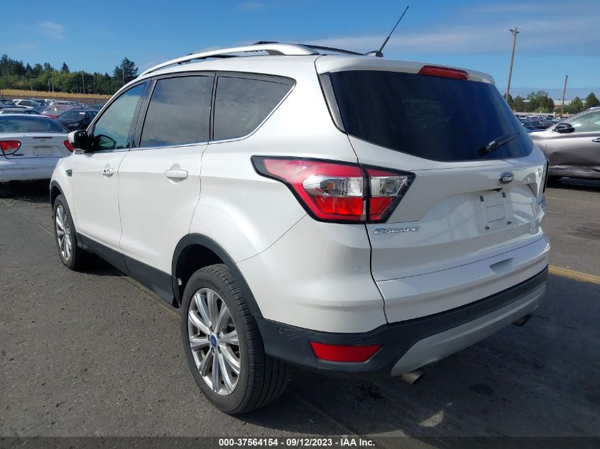 2017 FORD ESCAPE TITANIUM - 1FMCU9J96HUE16959