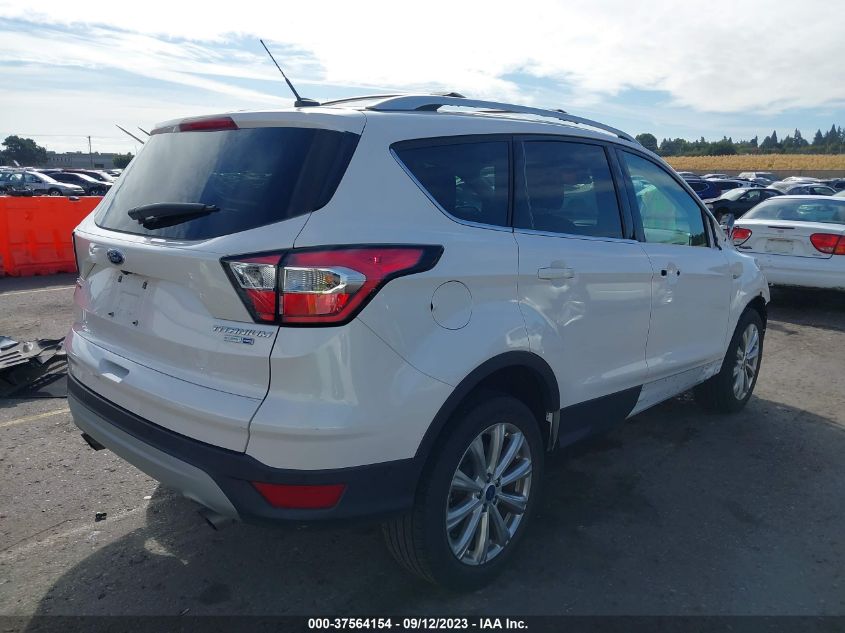 2017 FORD ESCAPE TITANIUM - 1FMCU9J96HUE16959