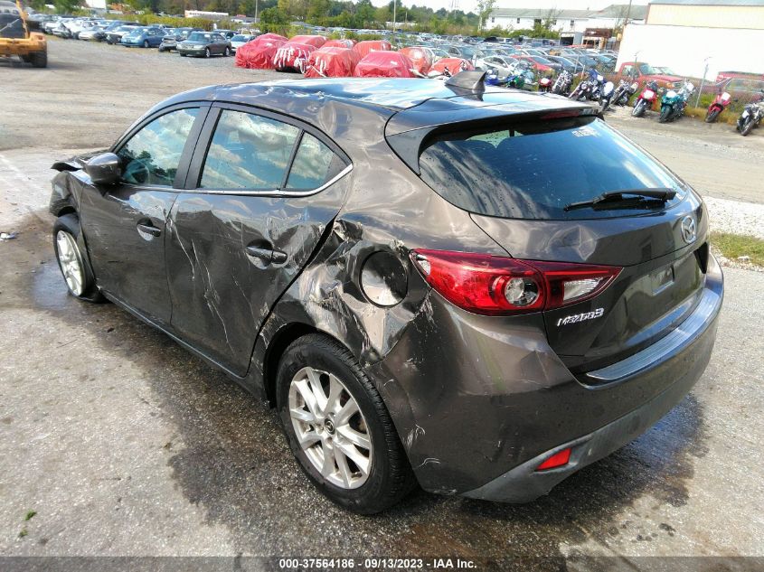 2015 MAZDA MAZDA3 I GRAND TOURING - 3MZBM1M76FM189217