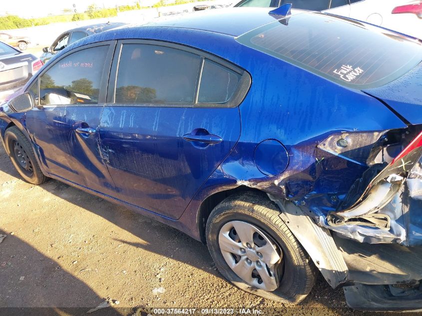 2017 KIA FORTE LX - 3KPFK4A7XHE046400
