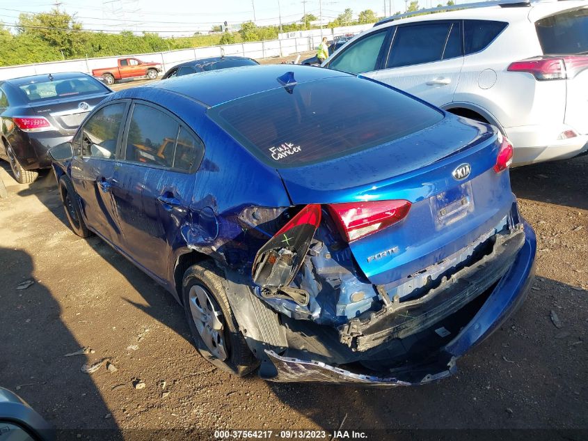 2017 KIA FORTE LX - 3KPFK4A7XHE046400