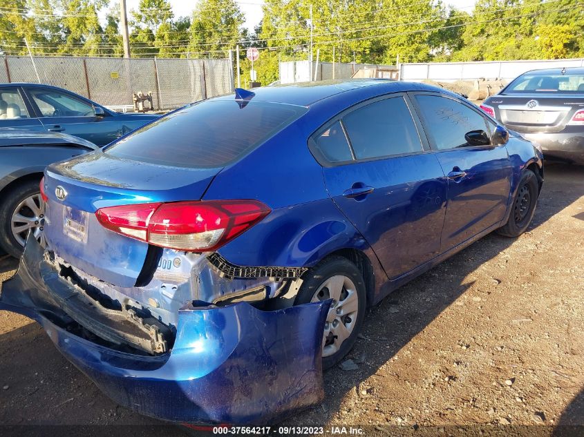 2017 KIA FORTE LX - 3KPFK4A7XHE046400