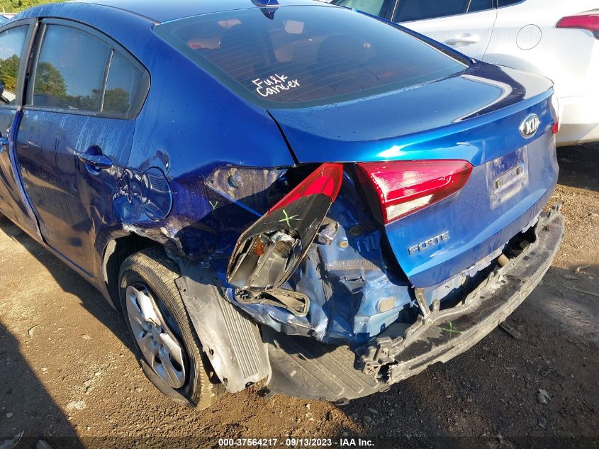 2017 KIA FORTE LX - 3KPFK4A7XHE046400