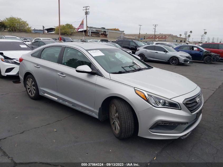 2017 HYUNDAI SONATA SPORT - 5NPE34AF4HH443774