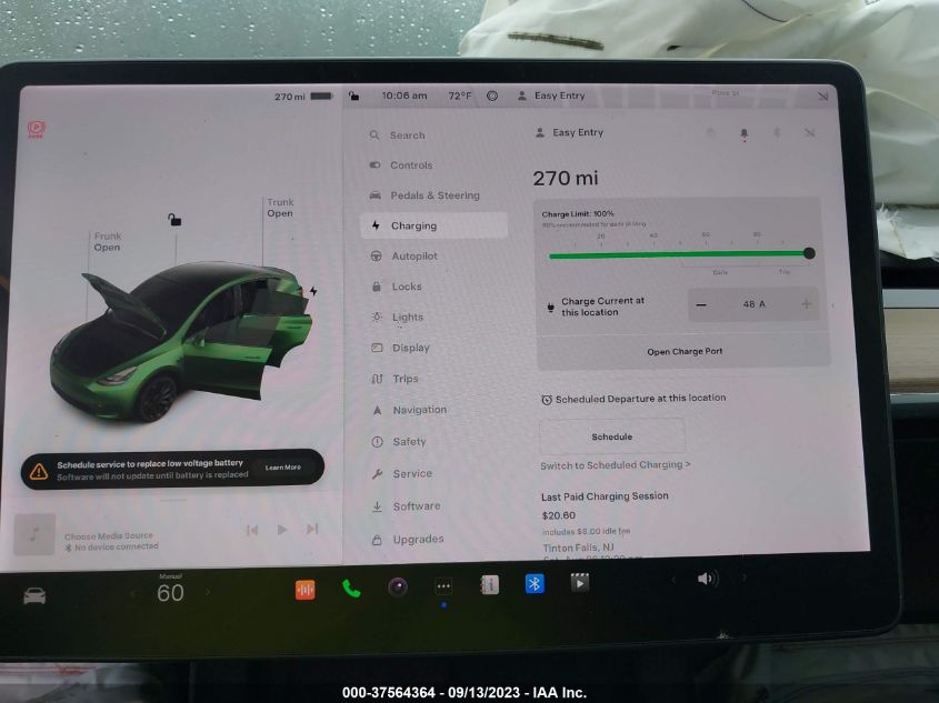 2022 TESLA MODEL Y PERFORMANCE - 7SAYGDEF9NF335871