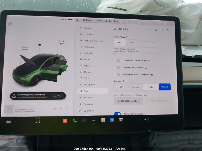 2022 TESLA MODEL Y PERFORMANCE - 7SAYGDEF9NF335871