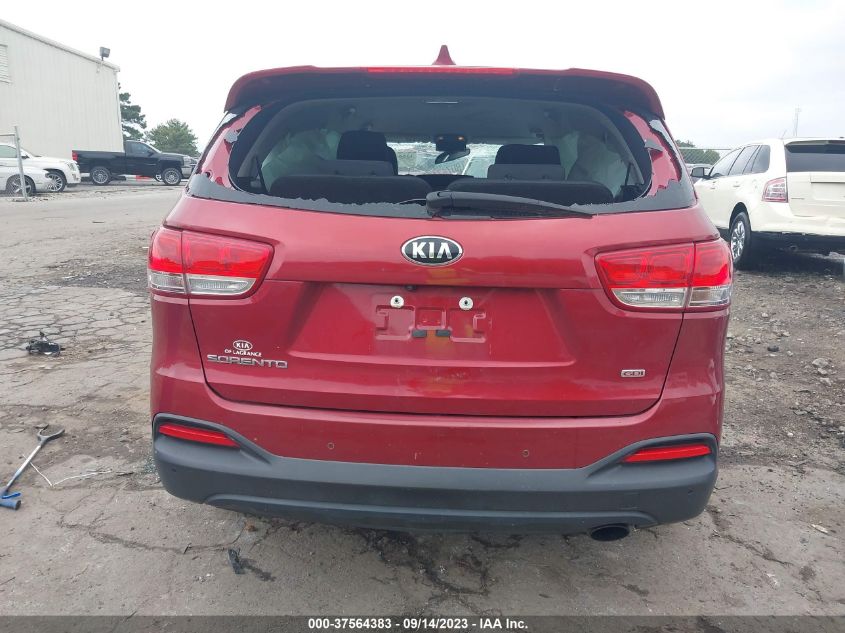 2017 KIA SORENTO LX - 5XYPG4A30HG219332