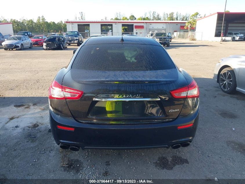 2016 MASERATI GHIBLI S ZAM57RSA1G1183663