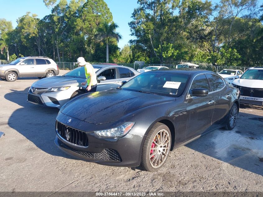 2016 MASERATI GHIBLI S ZAM57RSA1G1183663