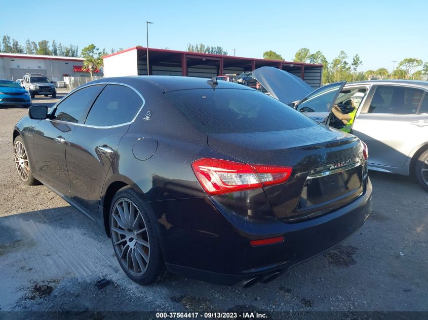 2016 MASERATI GHIBLI S ZAM57RSA1G1183663
