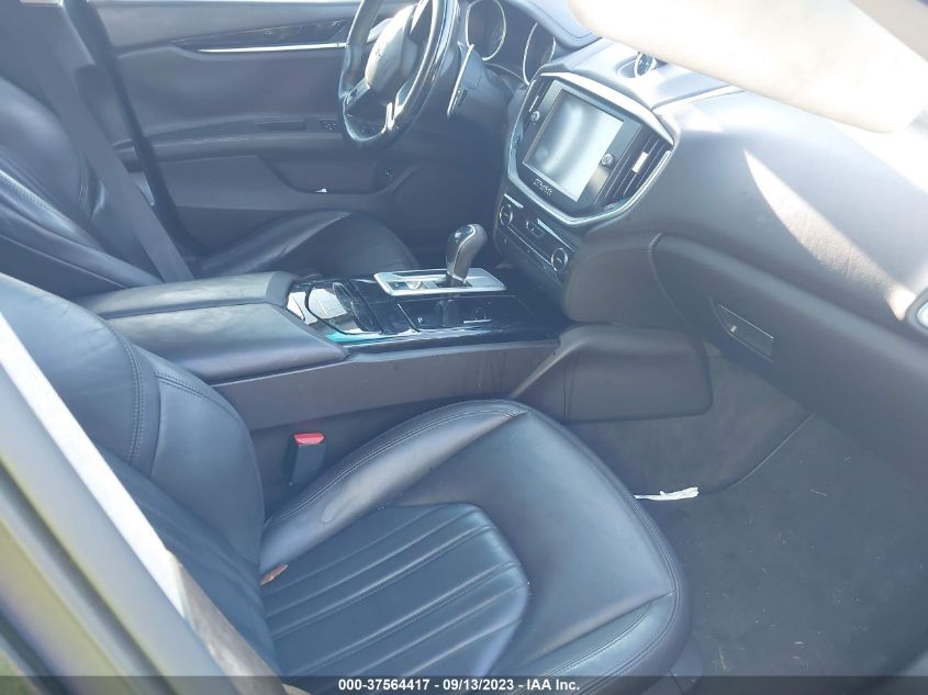 2016 MASERATI GHIBLI S ZAM57RSA1G1183663