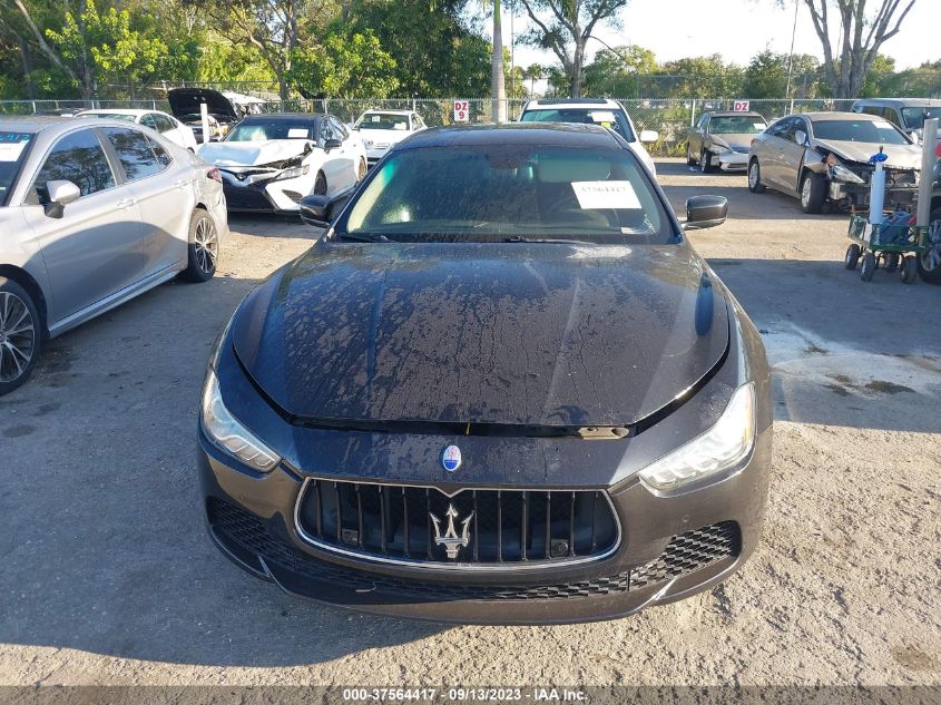 2016 MASERATI GHIBLI S ZAM57RSA1G1183663