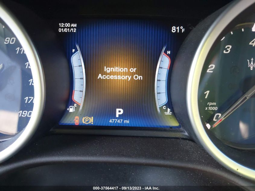 2016 MASERATI GHIBLI S ZAM57RSA1G1183663
