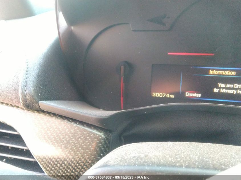 2016 CADILLAC ATS-V 1G6AN1RY8G0134594