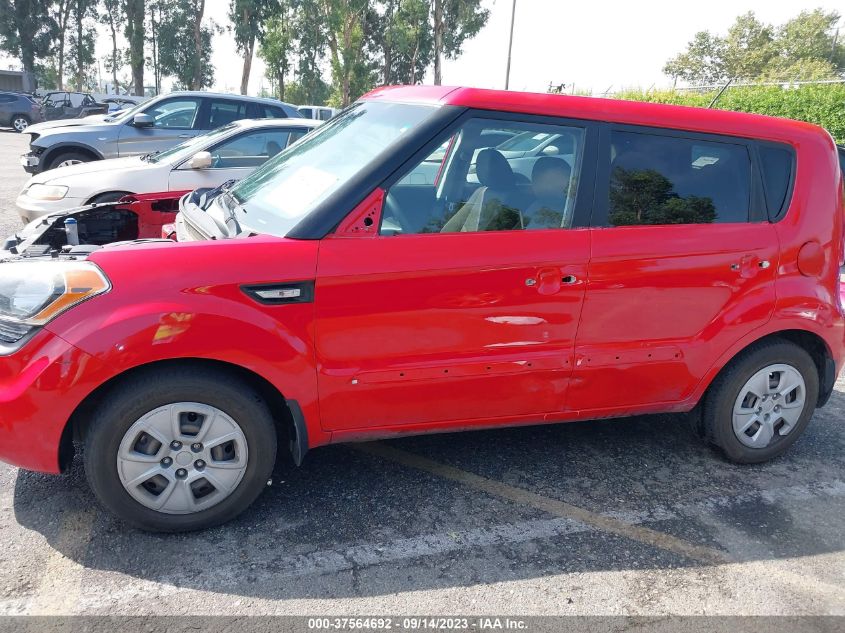 2013 KIA SOUL BASE - KNDJT2A54D7613687