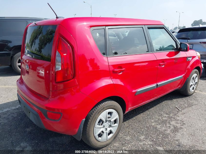2013 KIA SOUL BASE - KNDJT2A54D7613687
