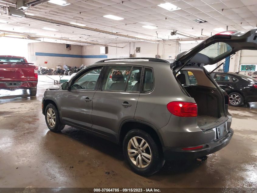 2017 VOLKSWAGEN TIGUAN - WVGBV7AX8HK027876