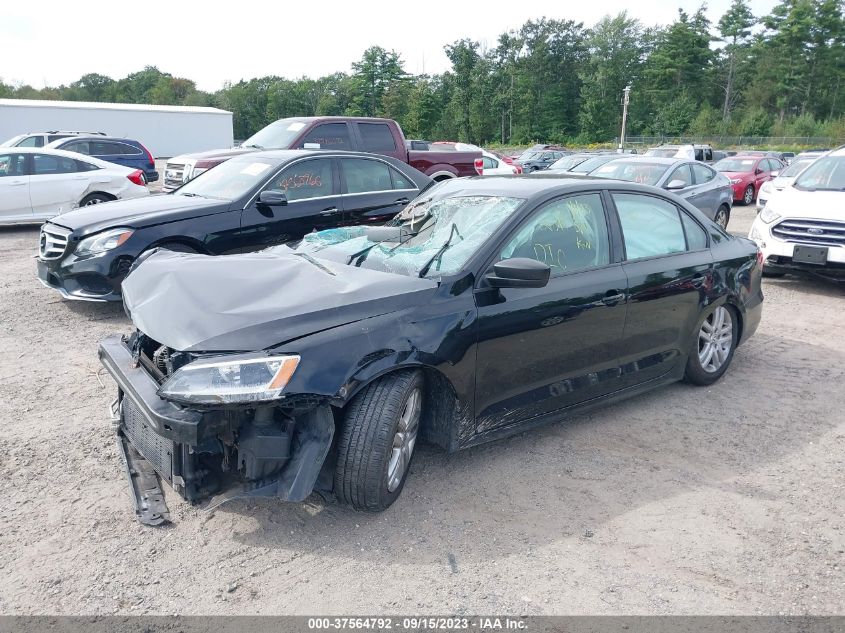 2015 VOLKSWAGEN JETTA SEDAN 2.0L S - 3VW2K7AJ0FM221569